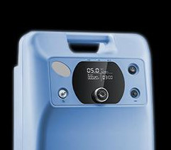 aprovação plástica do escudo ISO13485 do Abs portátil da máquina do concentrador do oxigênio 5L