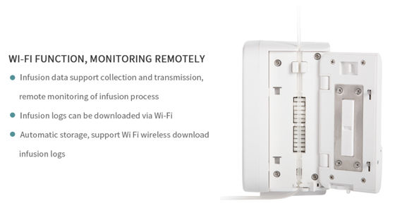 A infusão do hospital de Purple Horn bombeia a precisão dos modos múltiplos 5%