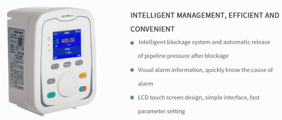 A infusão do hospital de Purple Horn bombeia a precisão dos modos múltiplos 5%