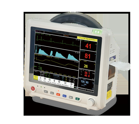 Monitor paciente médico PM5000 do multi parâmetro forma de onda de um Ecg de 12 polegadas