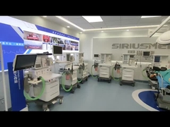 Dispositivo respiratório de cuidados críticos com ecrã de toque para pediatras e adultos